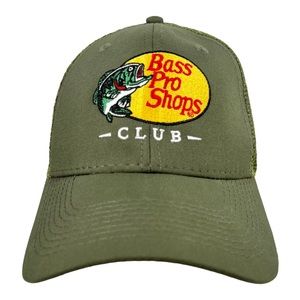 Bass‎ Pro Shops | Mesh Snapback Trucker Hat | Adjustable